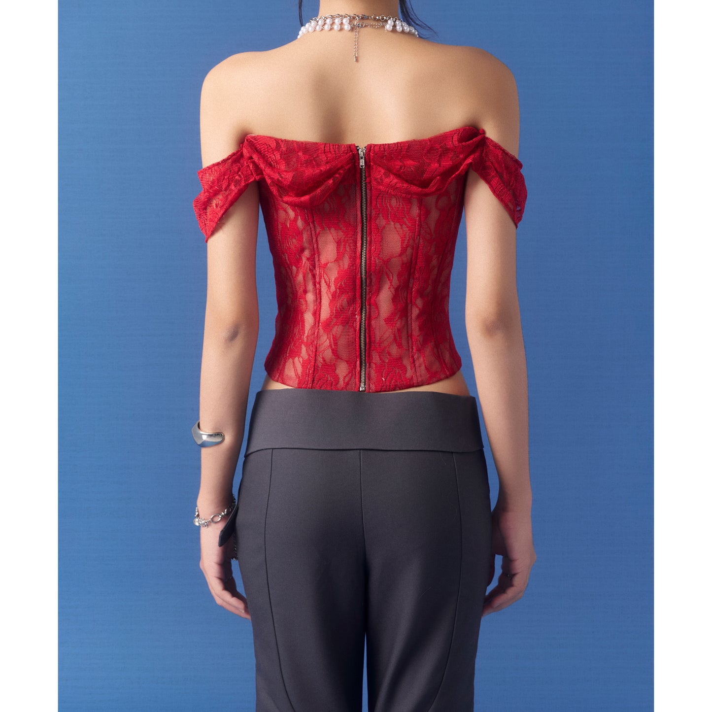 "MELTED CANDLES" Pants