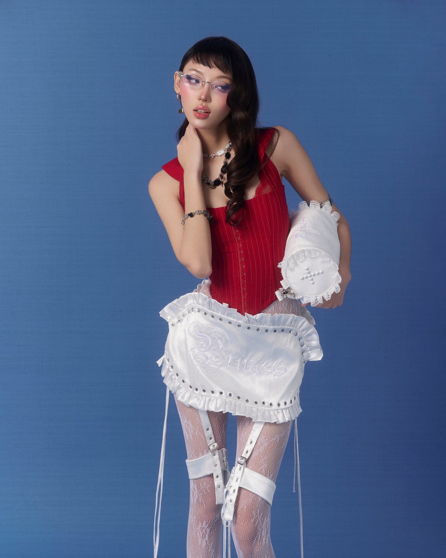 BLACK "METANORIE" CORSET