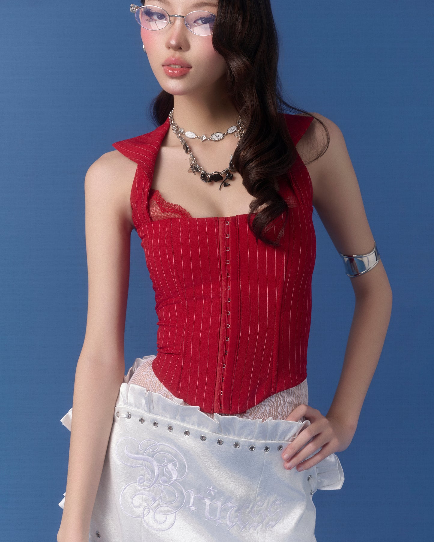BLACK "METANORIE" CORSET