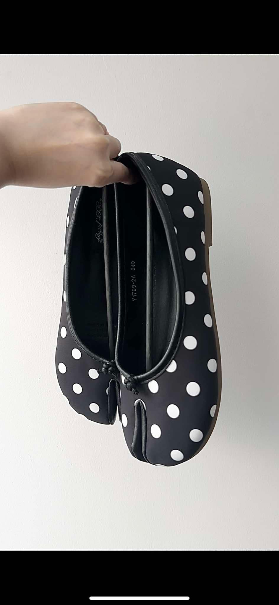 "DOTS TABI" BALLET DOLL FLATS
