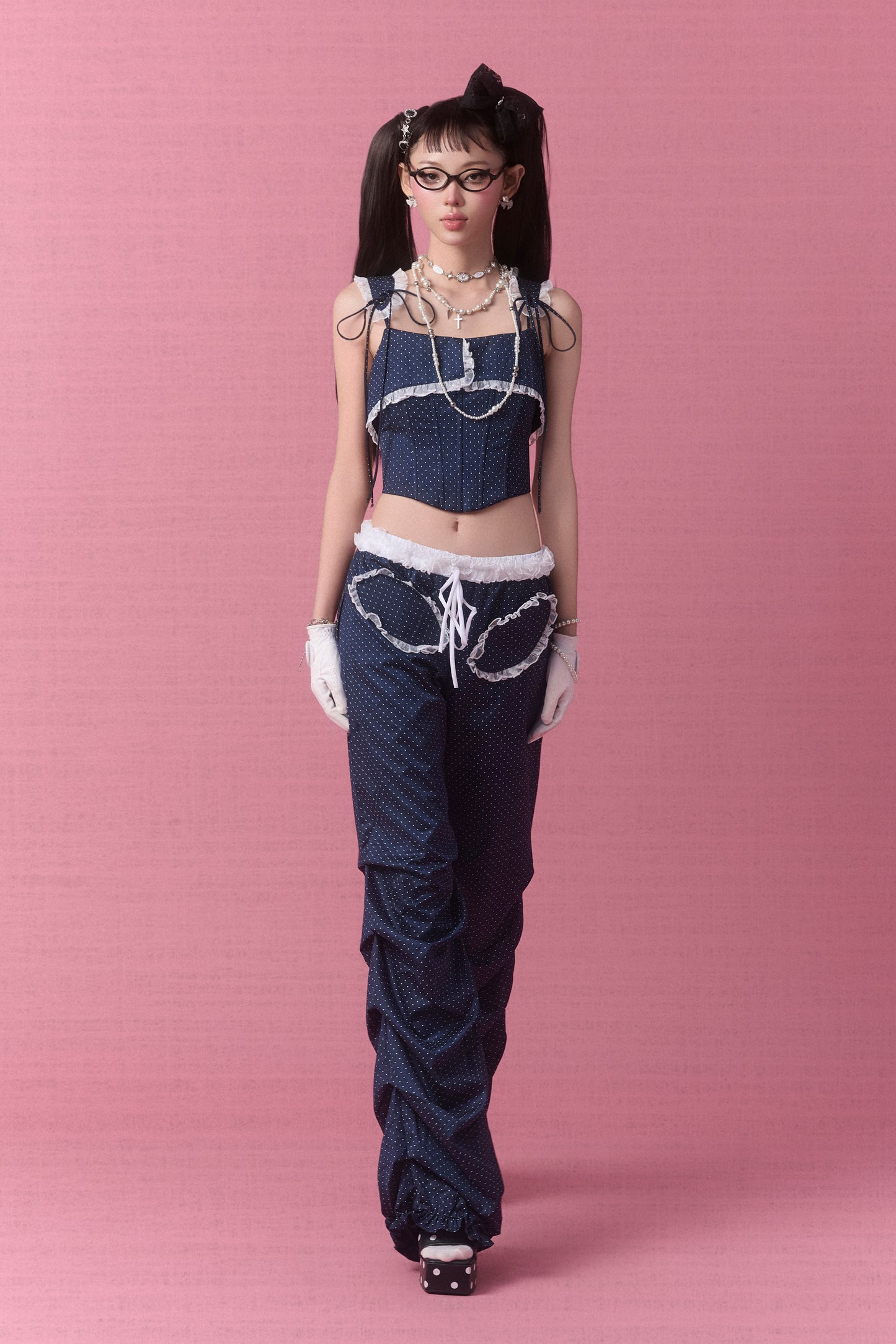 "POLKA-DOT" PANTS