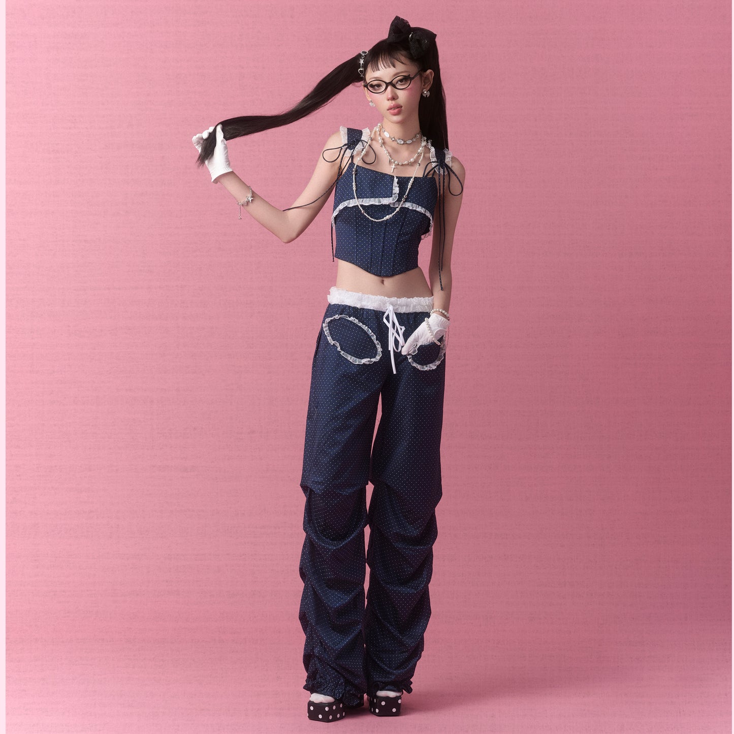 "POLKA-DOT" PANTS