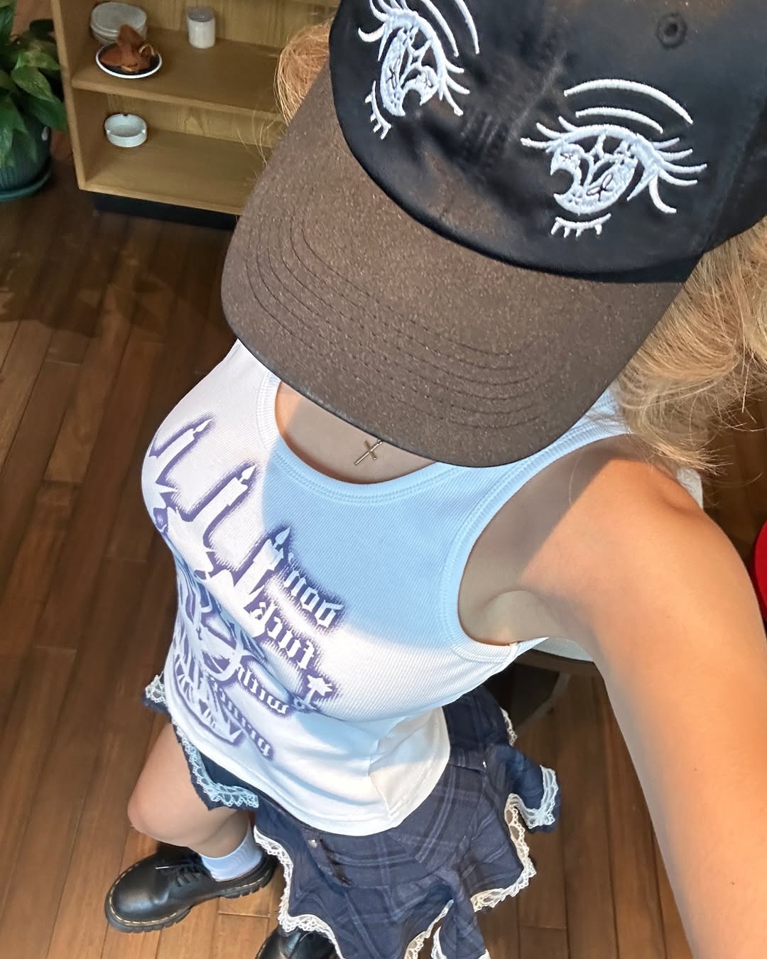 "WARNING" TANKTOP