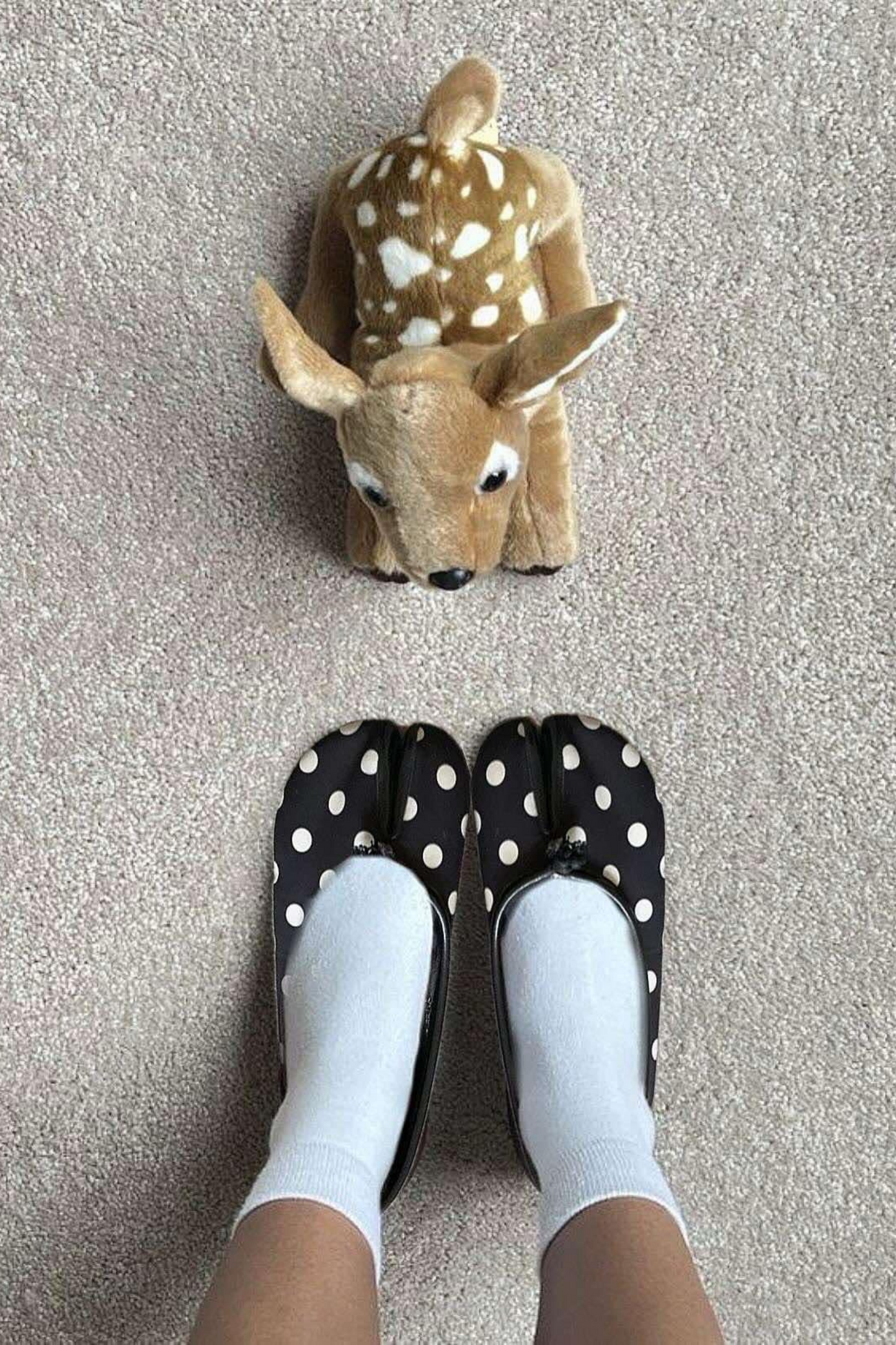 "DOTS TABI" BALLET DOLL FLATS