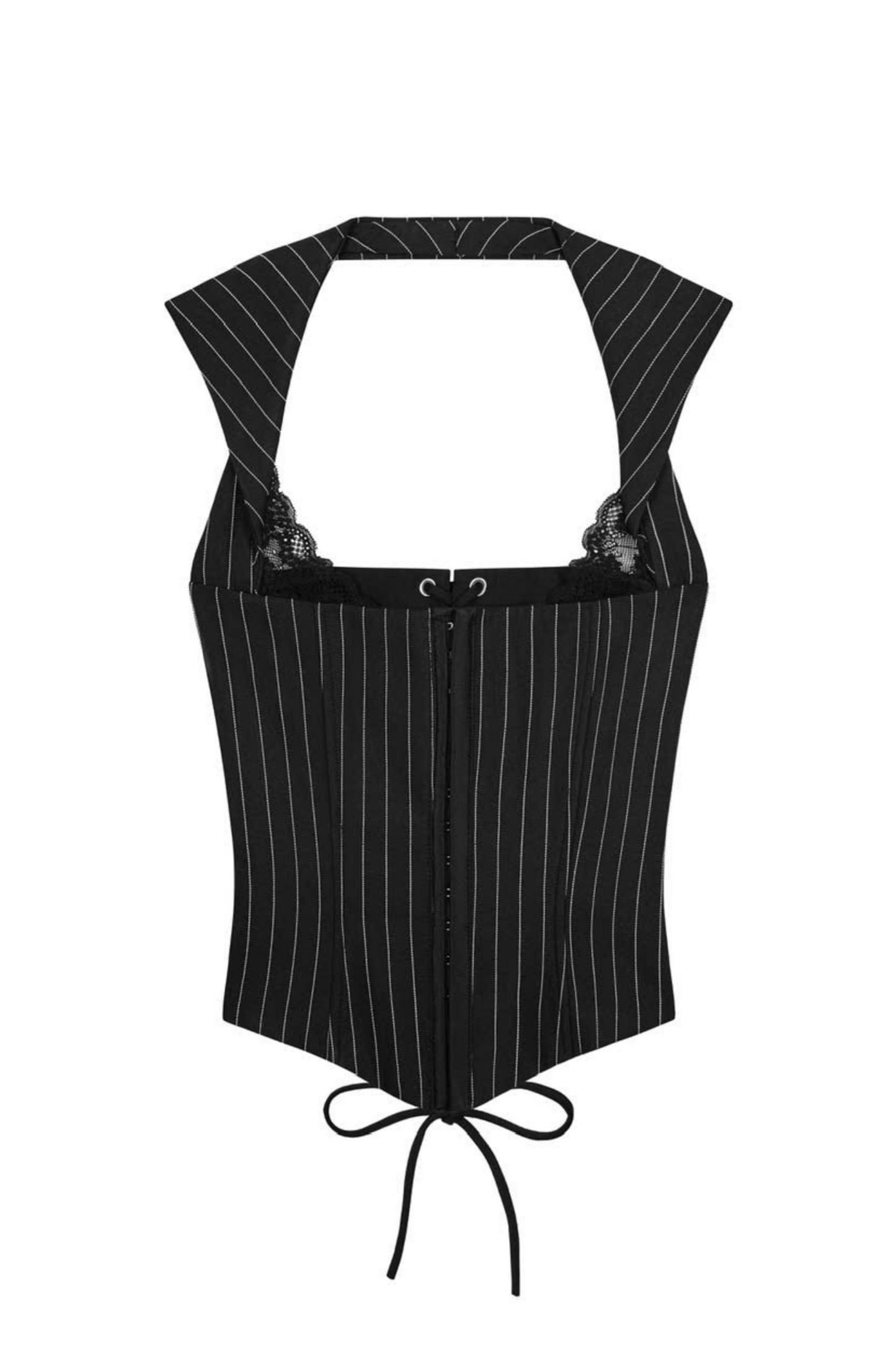 RED "METANORIE" CORSET