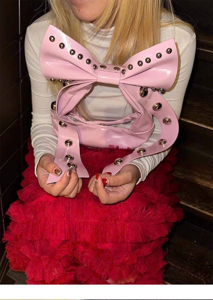"RIBBON" HANDBAG