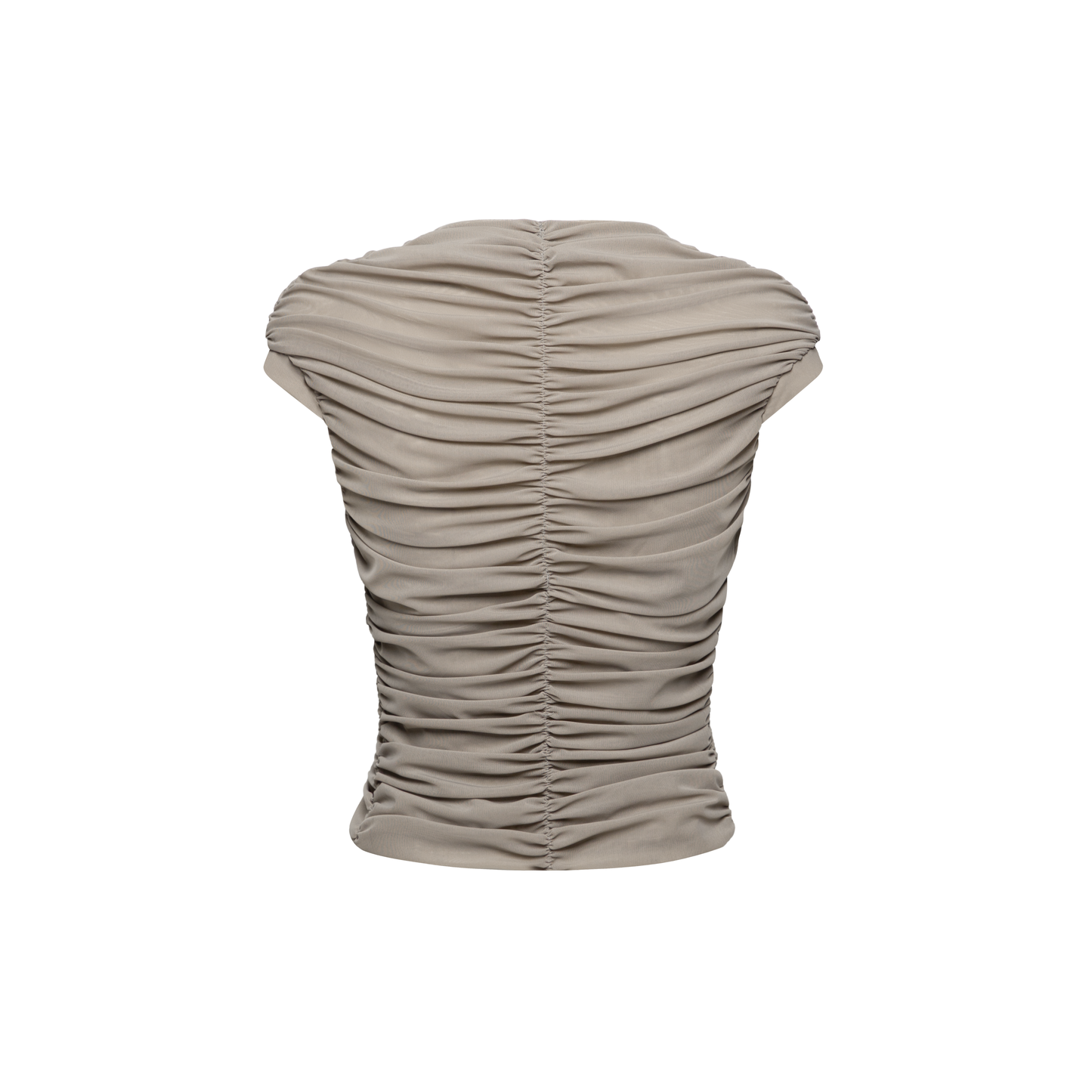 "RUCHE" WAVY TOP