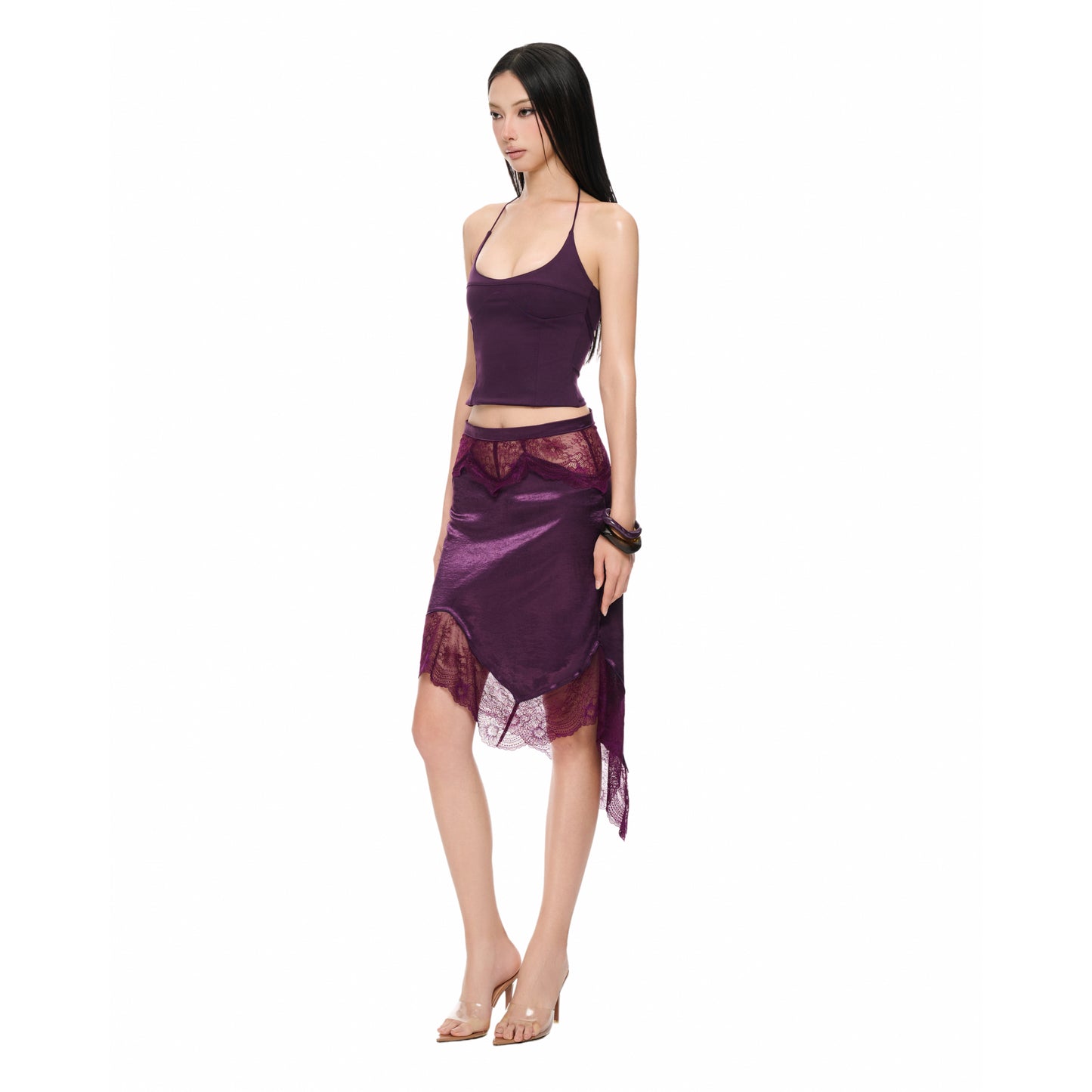 "ANTI-DOTE" SILKY SKIRT