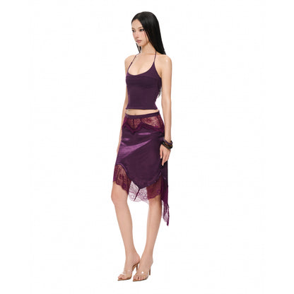 "ANTI-DOTE" SILKY SKIRT