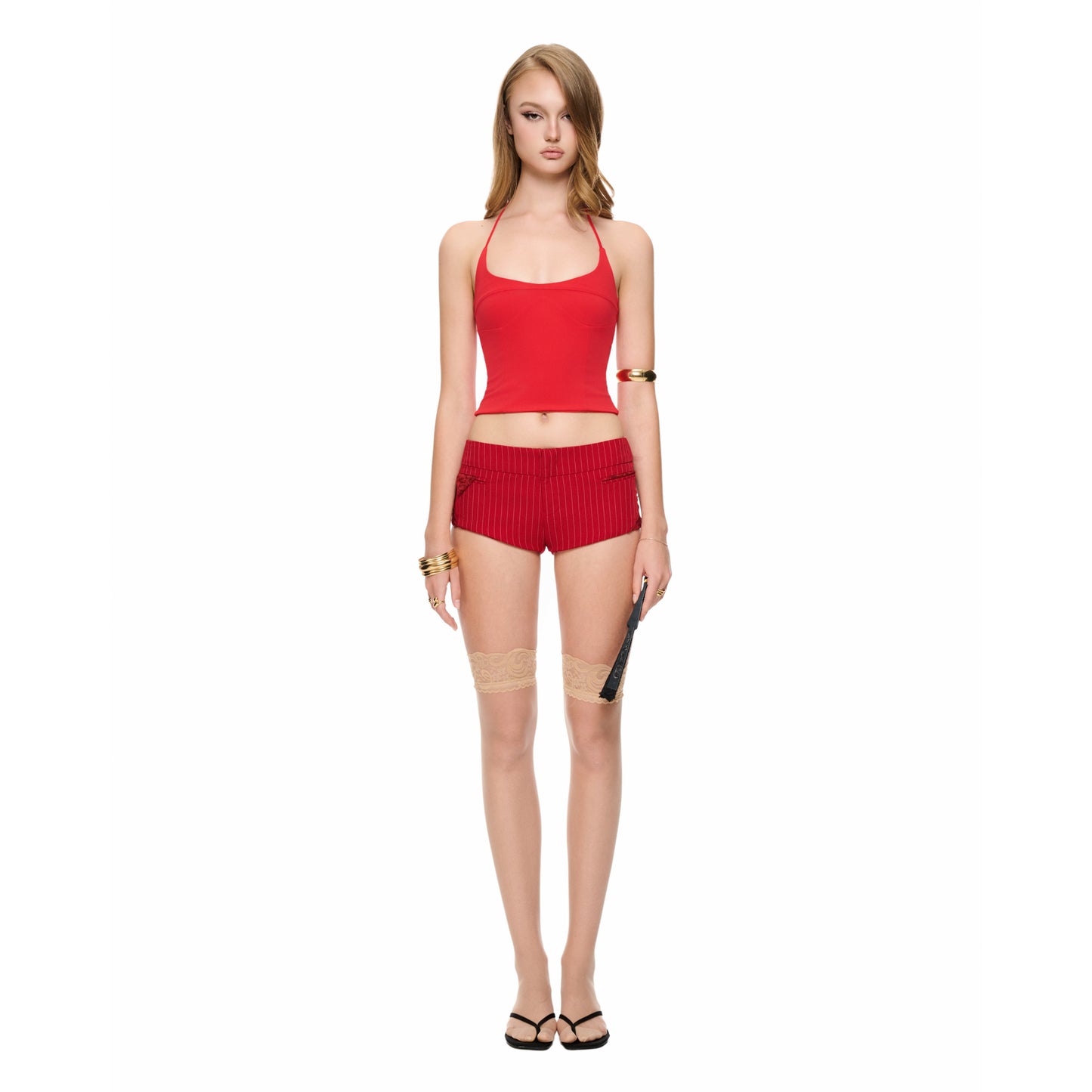 "SPILL HALTER" in RED