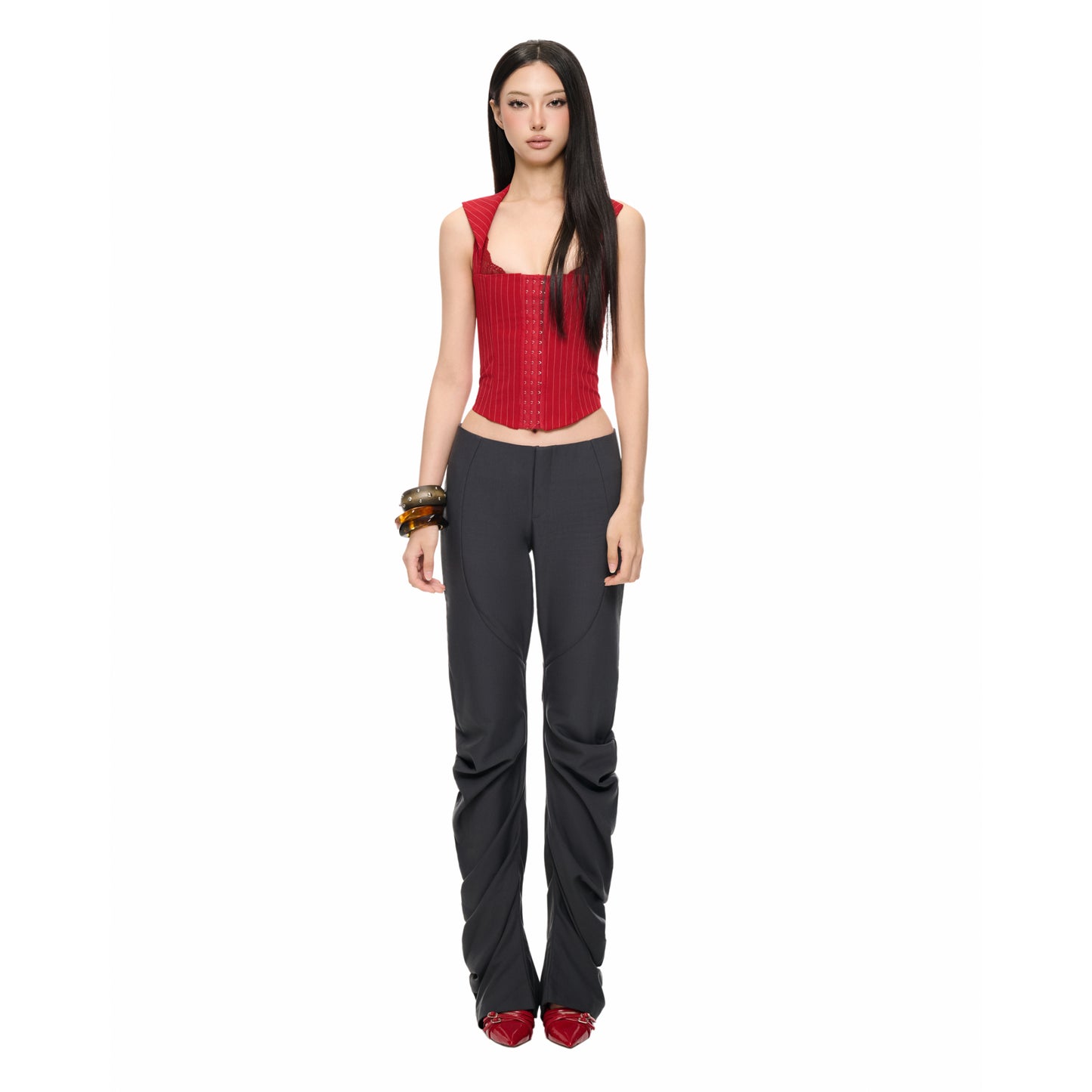 "MELTED CANDLES" Pants