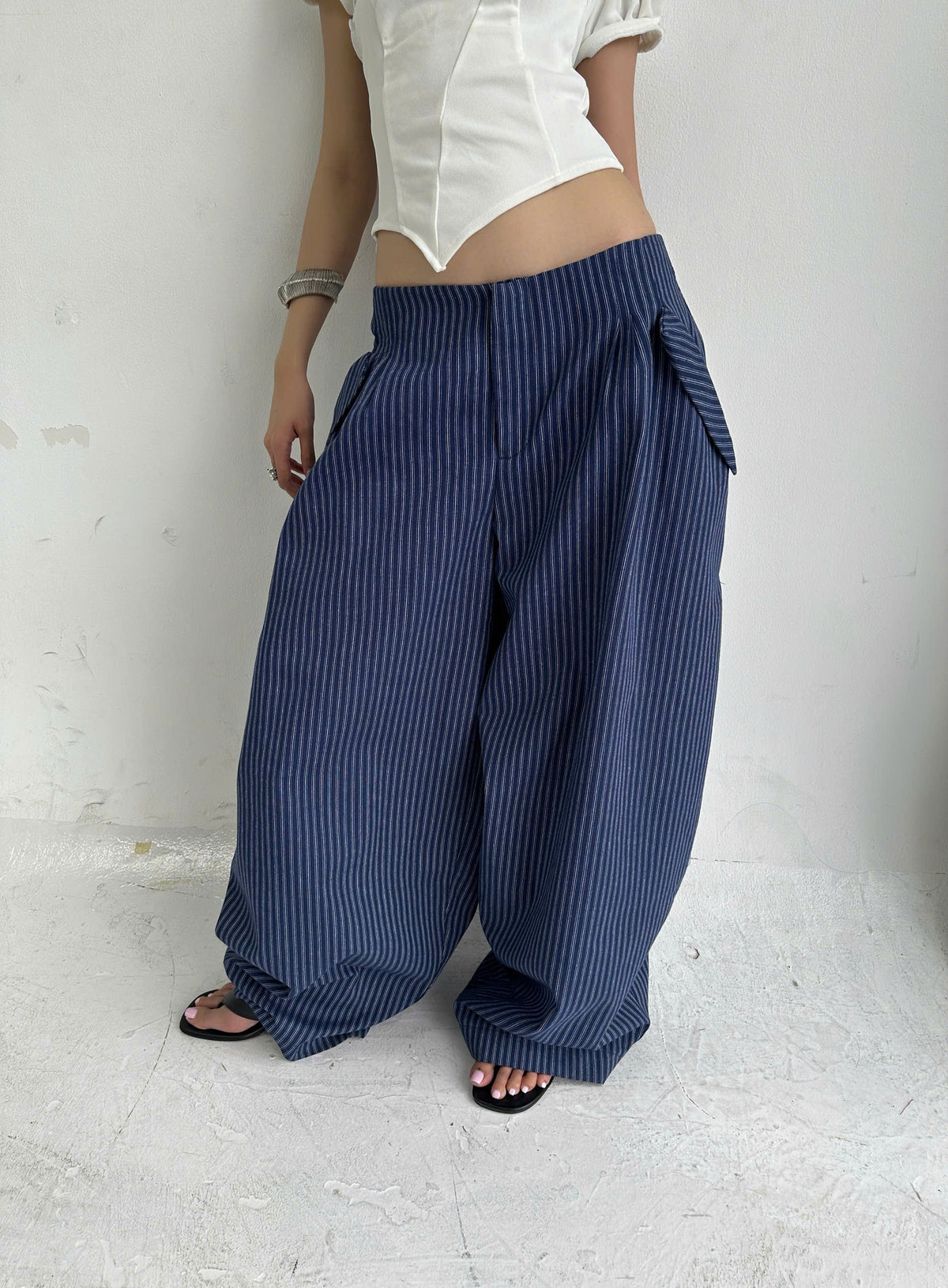 "BLUEBERRY" BAGGY PANTS