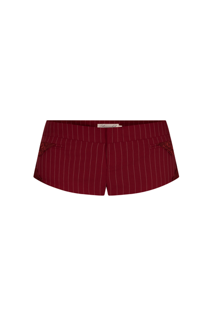 "REDVELVET" MINI SHORTS