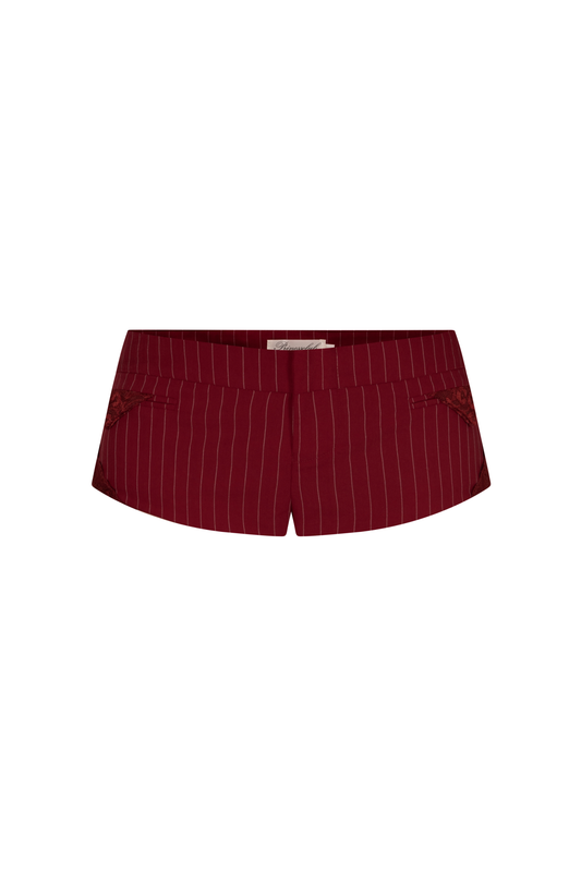 "REDVELVET" MINI SHORTS