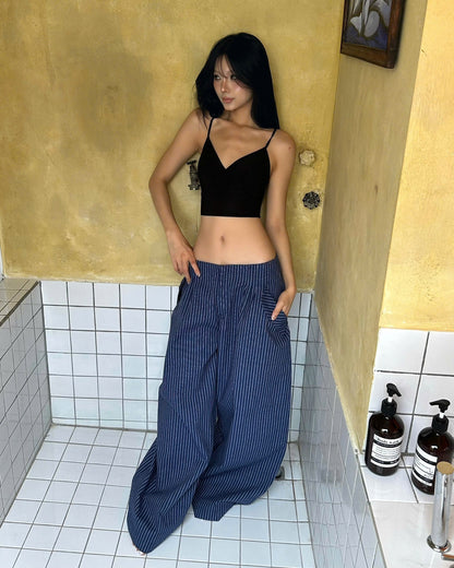 "BLUEBERRY" BAGGY PANTS