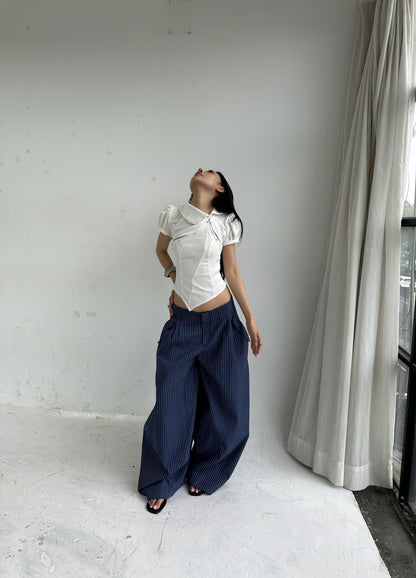 "BLUEBERRY" BAGGY PANTS