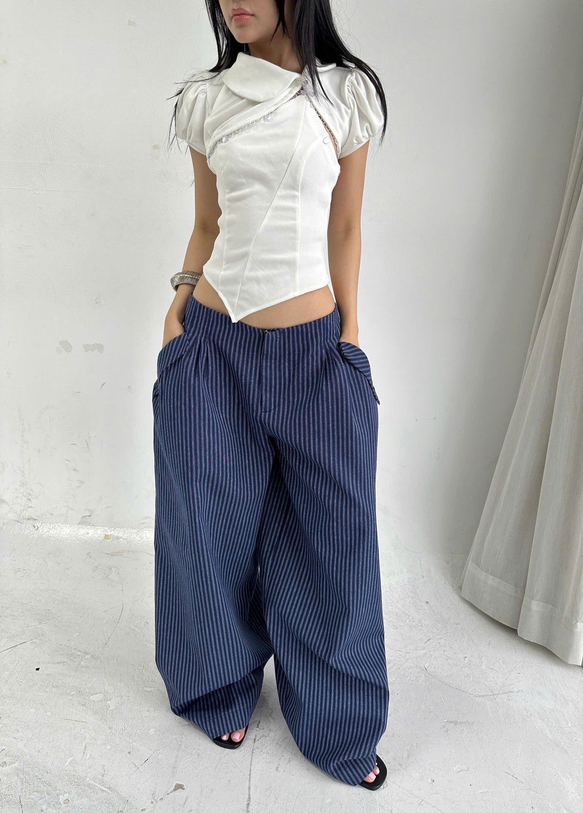 "BLUEBERRY" BAGGY PANTS