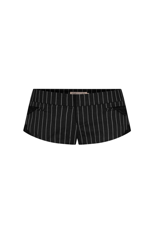 "NOIRI" MINI SHORTS