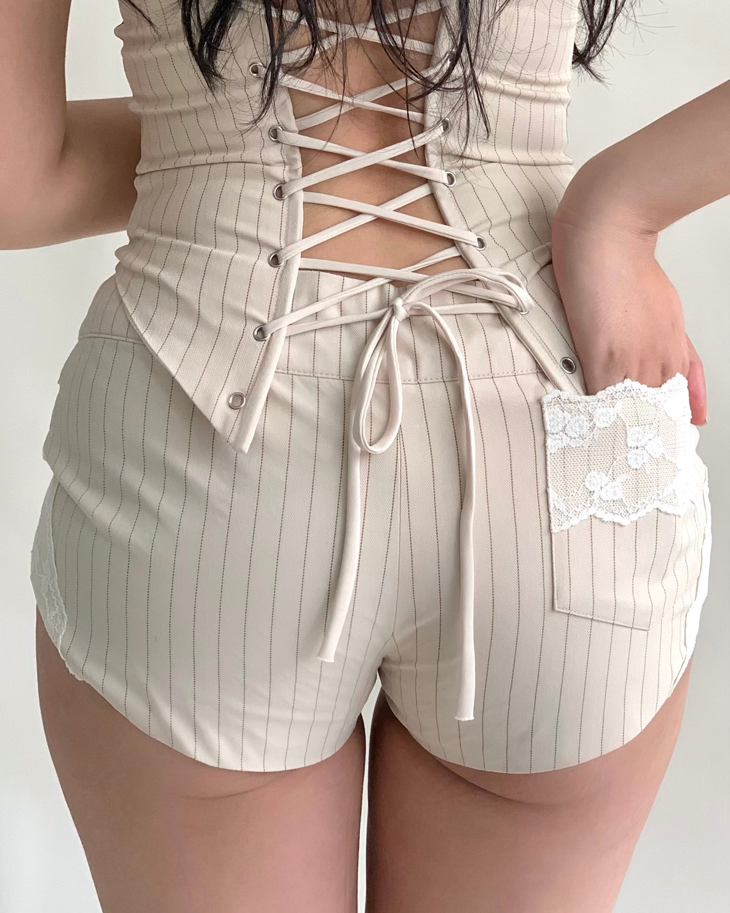 "BUMBLEBEE" MINI SHORTS