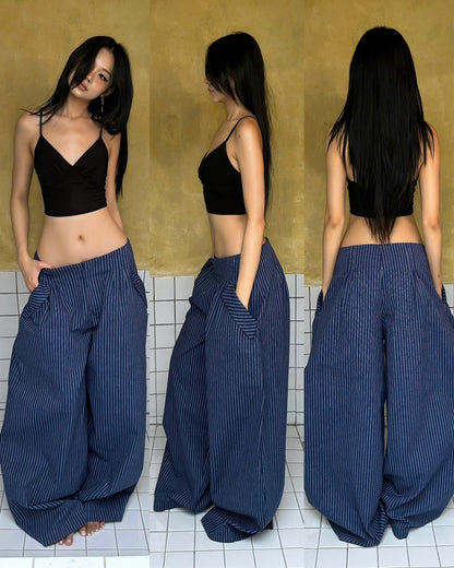 "BLUEBERRY" BAGGY PANTS