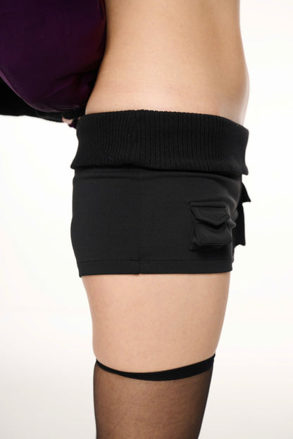 "KANJI" MICRO SHORTS
