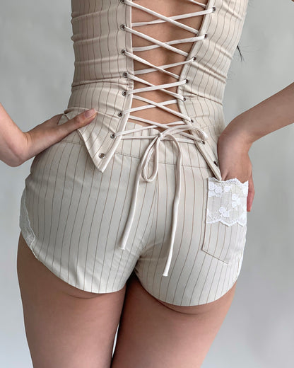 "BUMBLEBEE" MINI SHORTS