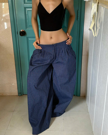 "BLUEBERRY" BAGGY PANTS