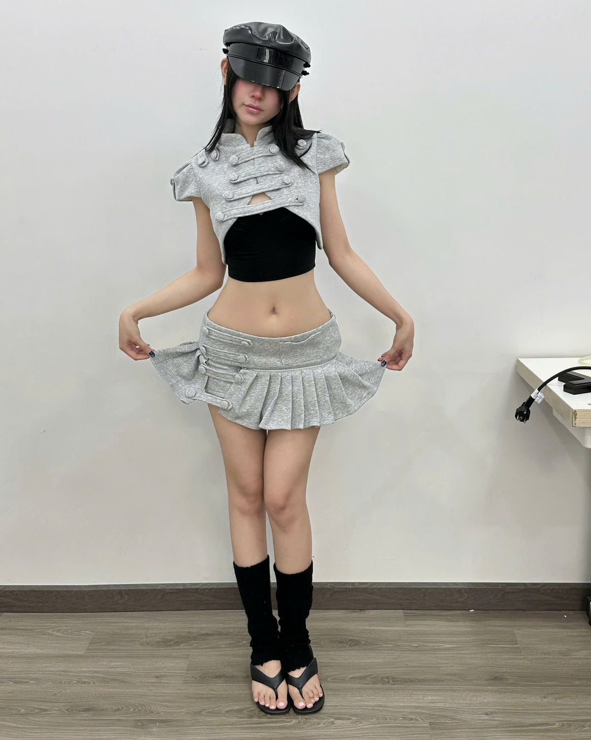 DECON-CONCUBINE SKORT