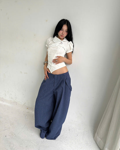 "BLUEBERRY" BAGGY PANTS