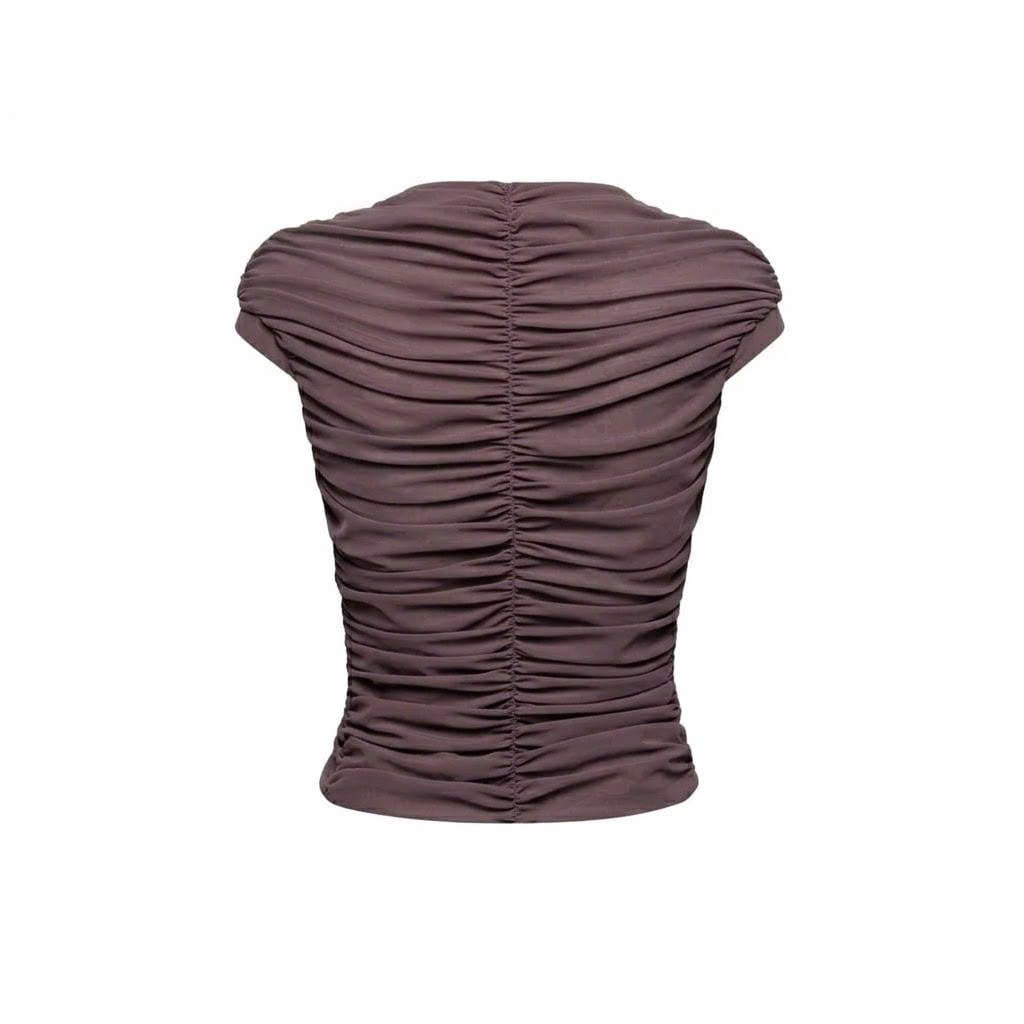 MAMTOM "RUCHE" WAVY TOP