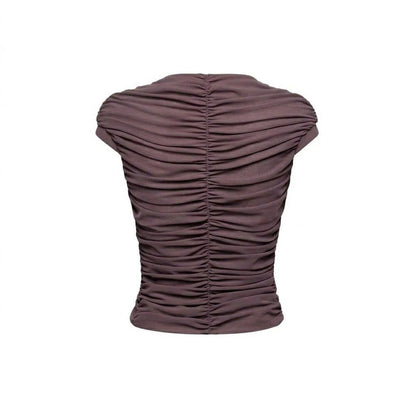 MAMTOM "RUCHE" WAVY TOP