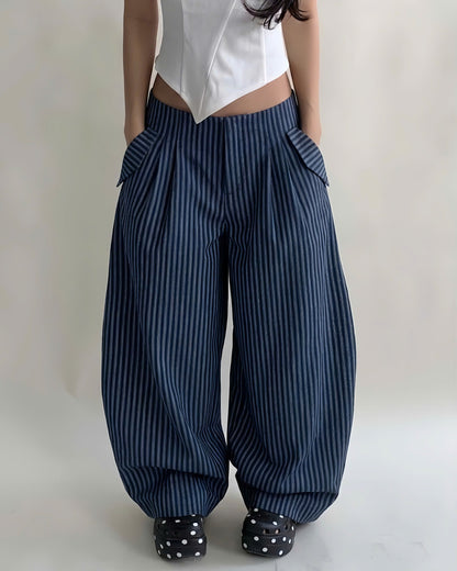 "BLUEBERRY" BAGGY PANTS