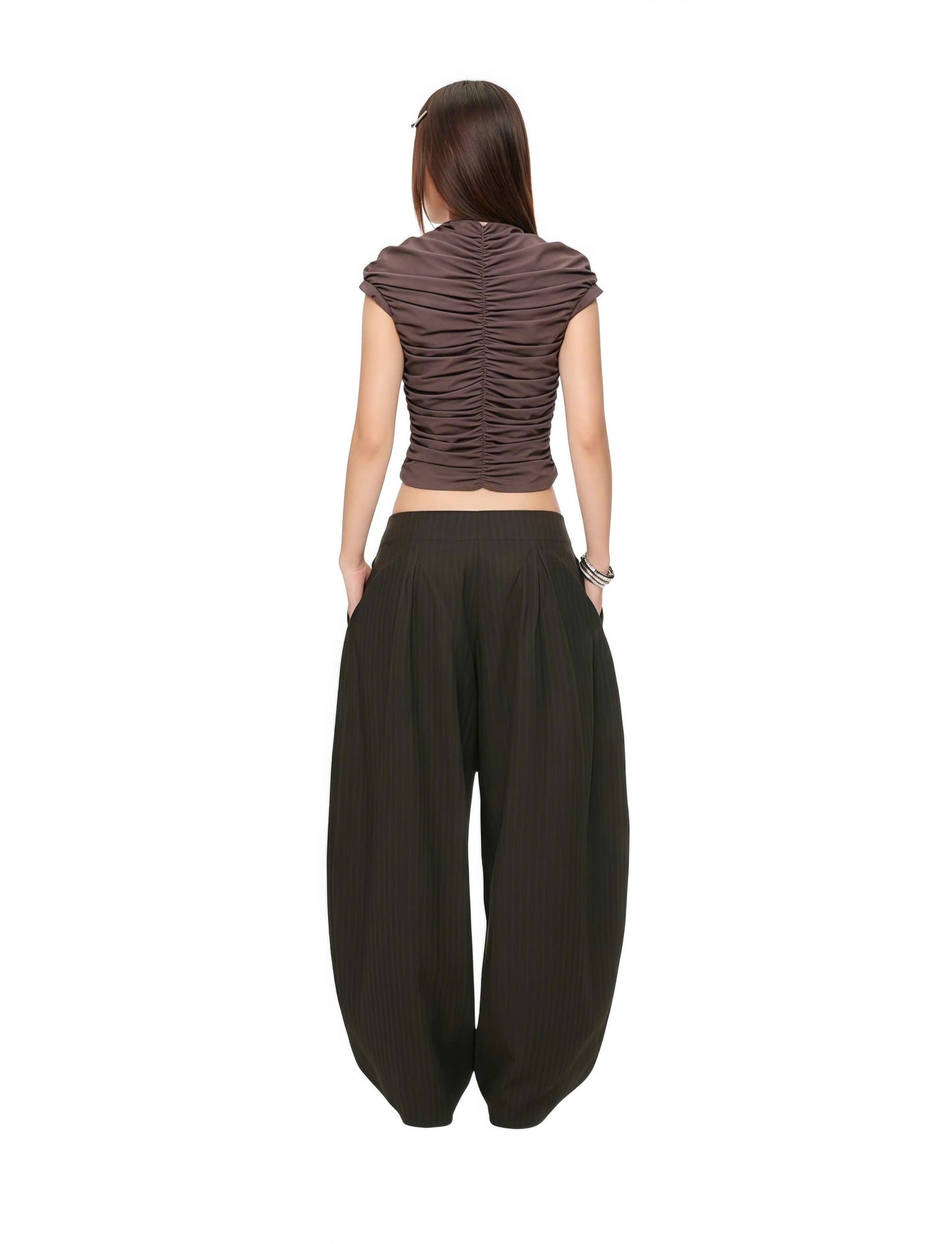 MAMTOM "RUCHE" WAVY TOP