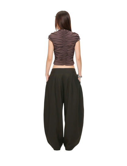 MAMTOM "RUCHE" WAVY TOP