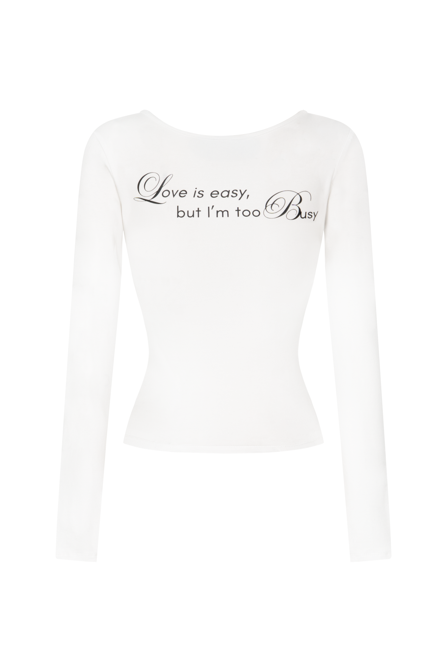 "EZBUSY" LONGSLEEVES SHIRT