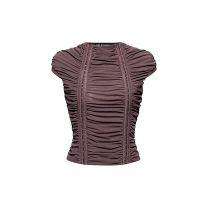 MAMTOM "RUCHE" WAVY TOP