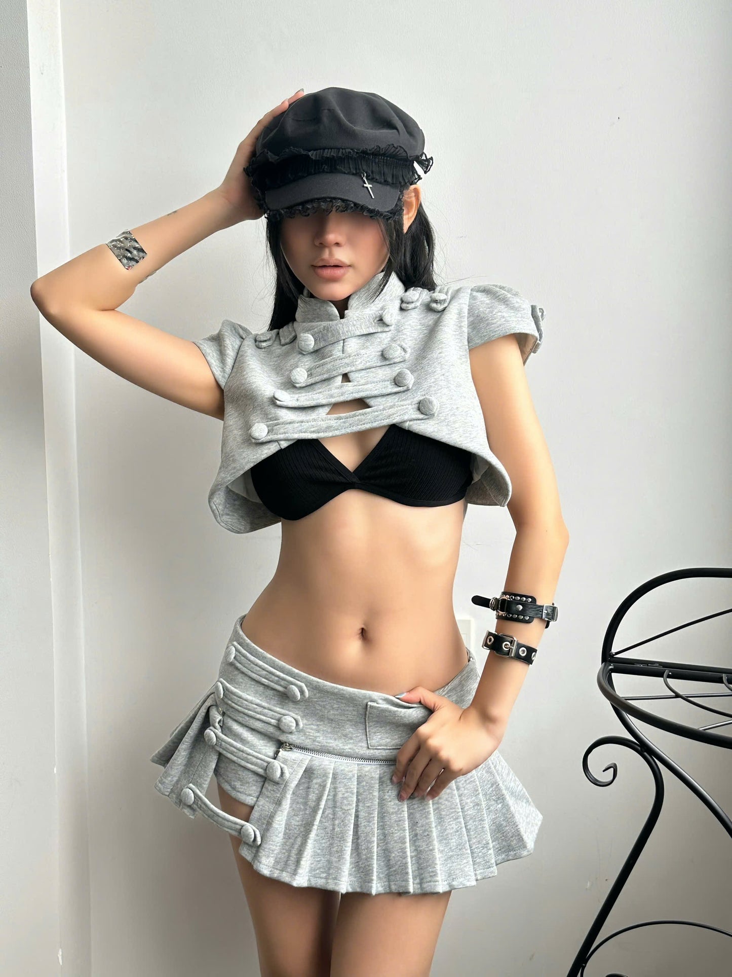 DECON-CONCUBINE SKORT