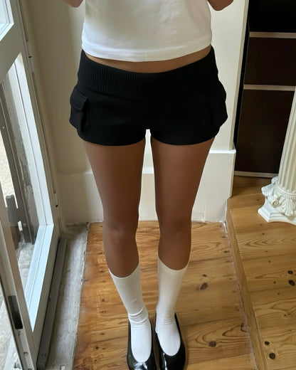 "KANJI" MICRO SHORTS