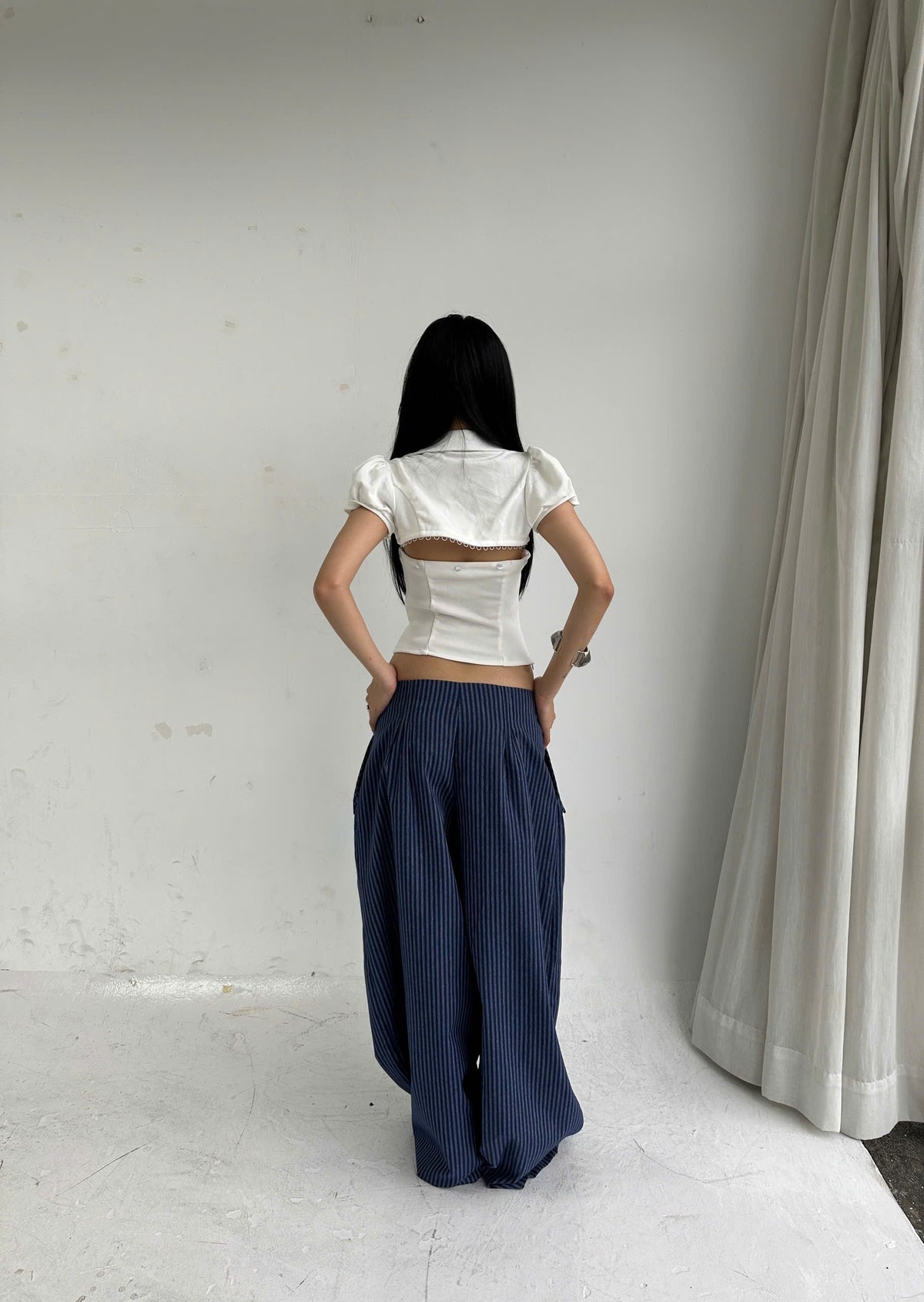 "BLUEBERRY" BAGGY PANTS